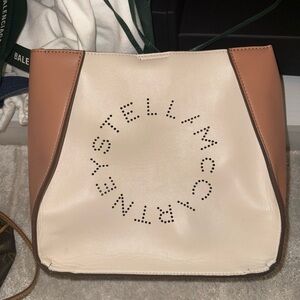 Stella McCartney Perforated Logo Bag with Strap